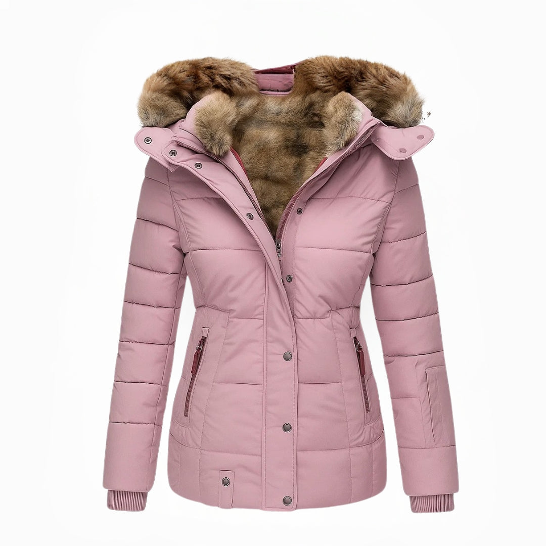 Alisson™ Winter Coat with Fur Lining