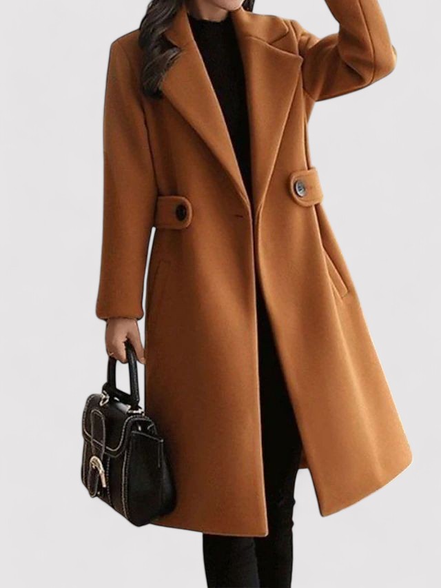 Skyler™ - elegant coat with belt