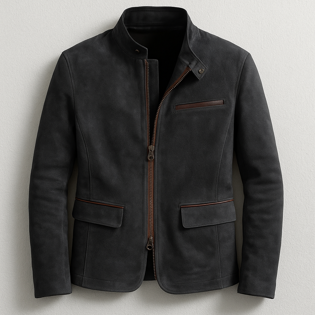 Chester – Suede jacket for refined comfort
