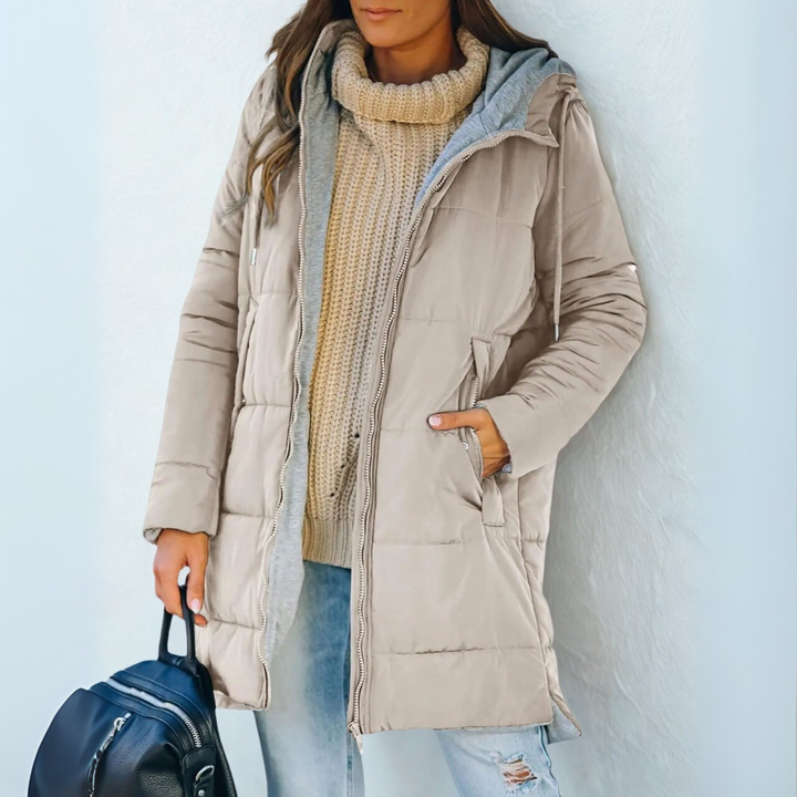Lavinia – Casual Hooded Puffer Down Jacket