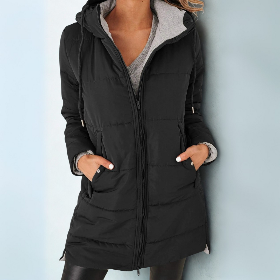Lavinia – Casual Hooded Puffer Down Jacket