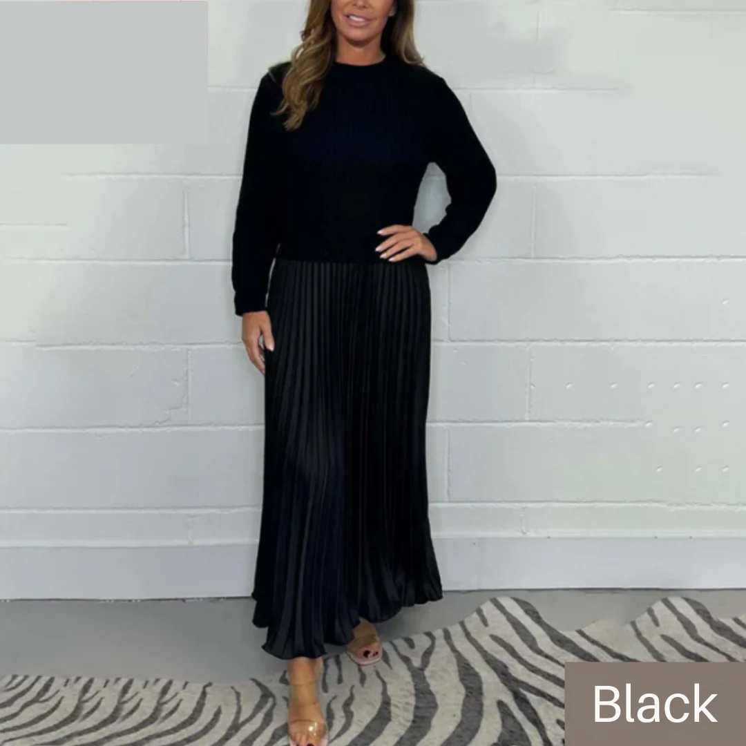 Helena™ | Maxi Dress (Sweater & Skirt Set)