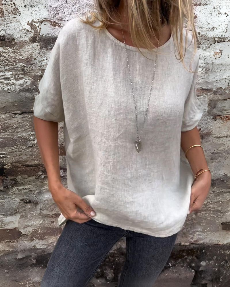 Seren™ | Airy Elegance T-Shirt [+Free Bangle Gift]