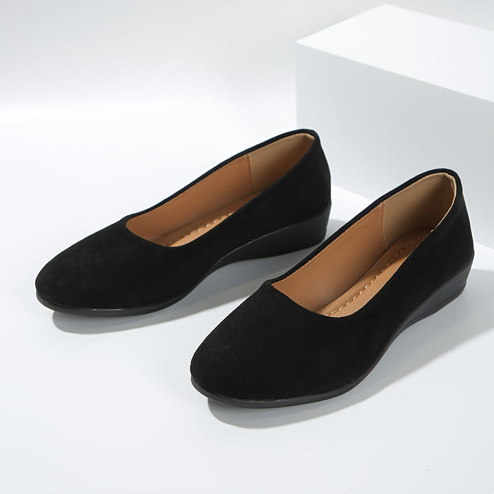 Imelda – Comfortable Wedge-Heel Ballet Flats