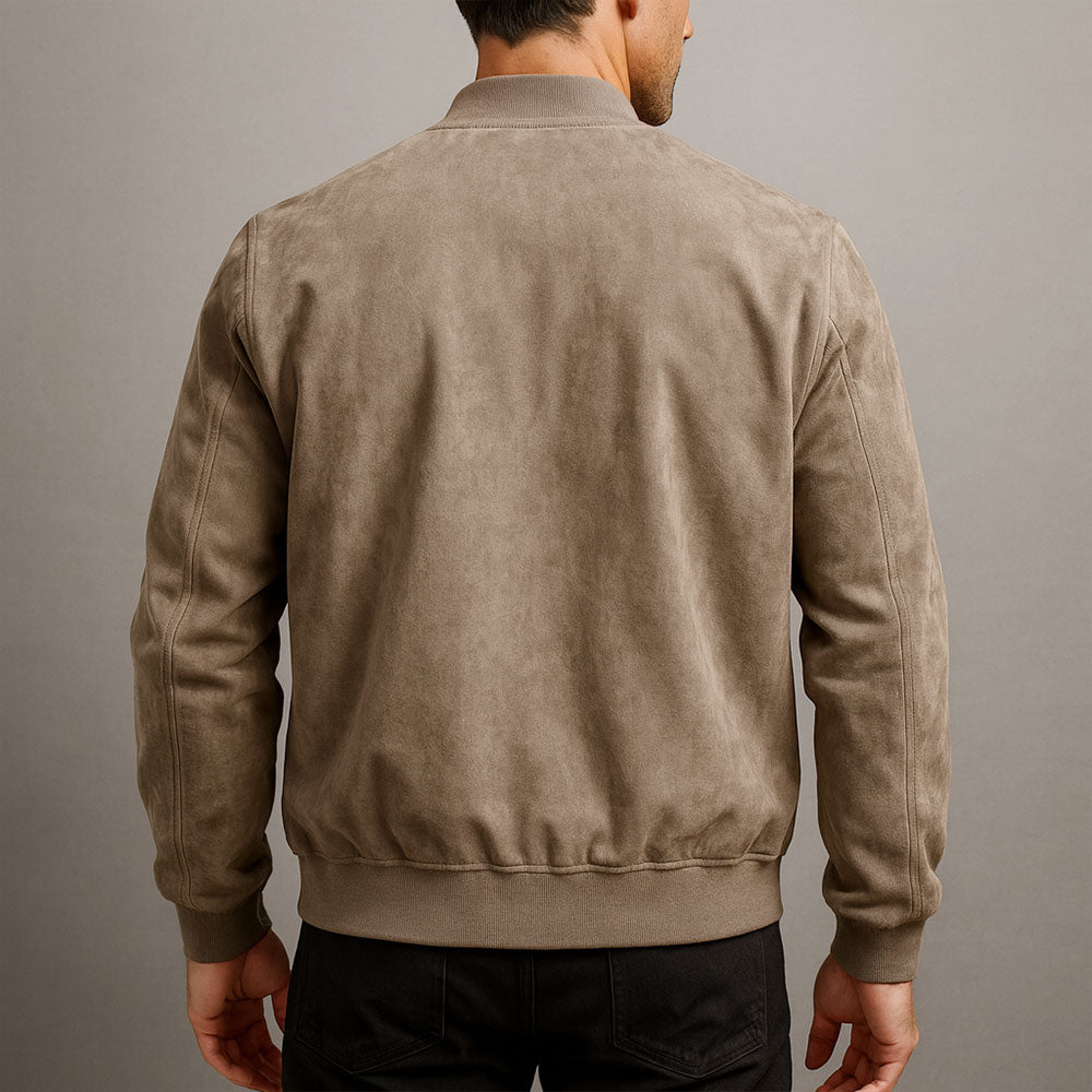 Griffin – Classic Suede Bomber