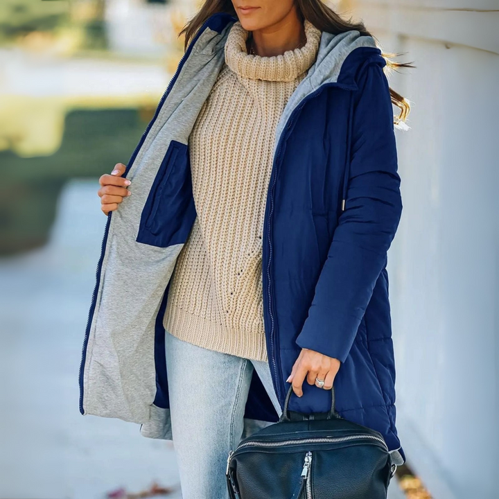 Lavinia – Casual Hooded Puffer Down Jacket