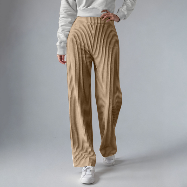 Everly - Rib-Knit Sweatpants
