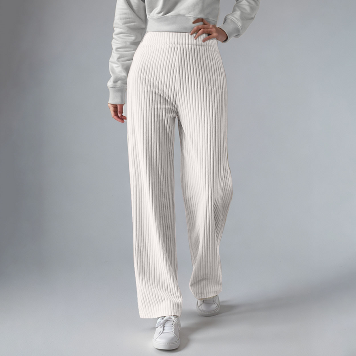 Everly - Rib-Knit Sweatpants