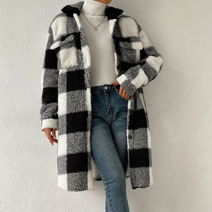 Charlotte - Plaid Coat