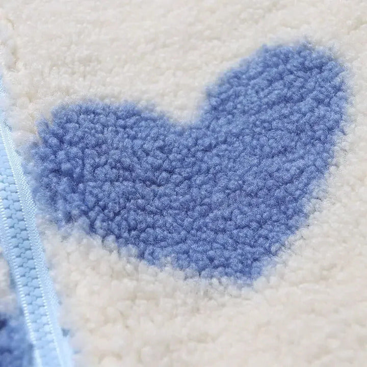 Catherine – Reversible Jacket with Hearts