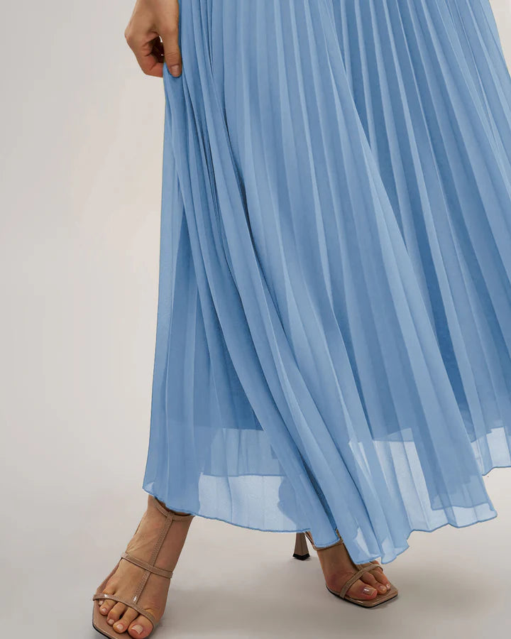 Sweetheart Neck Flowy Slip Maxi Dress