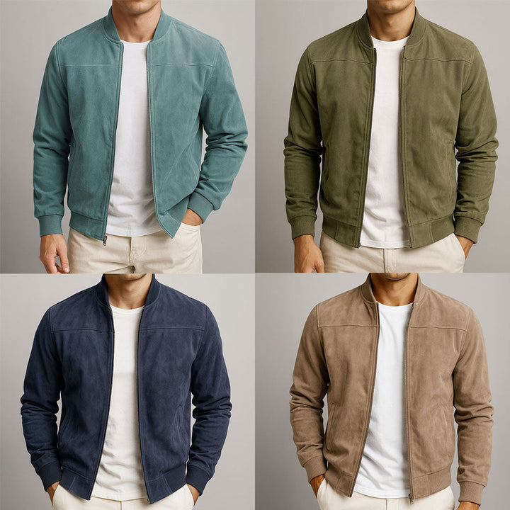Griffin – Classic Suede Bomber