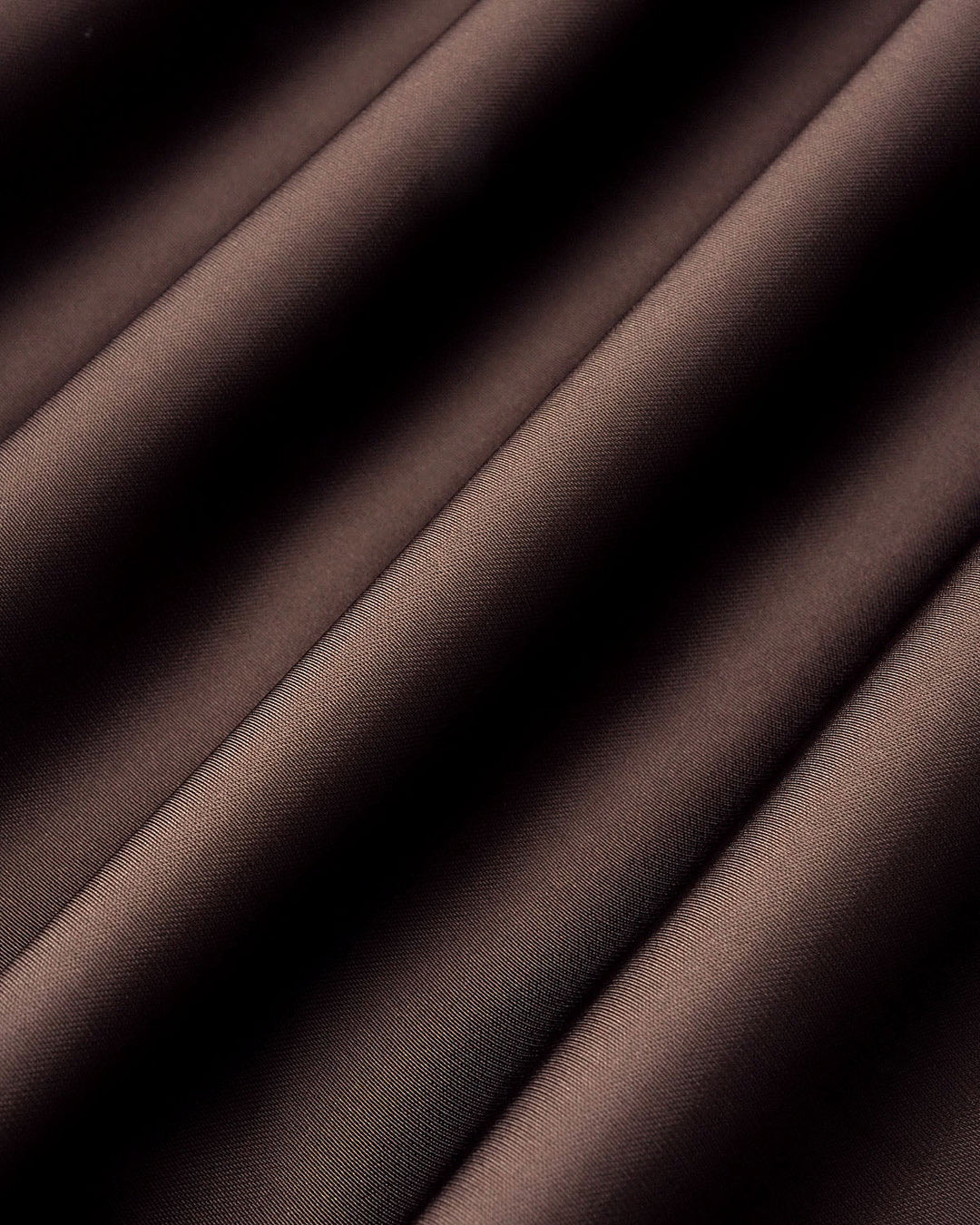 Coffee Ruched Button Midi Dress